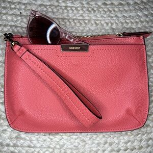 Nine West Coral Wristlet Clutch